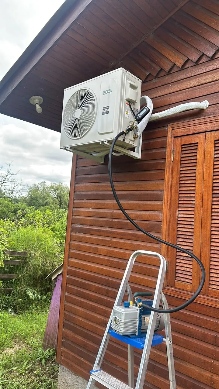 Trabalho realizado pela DF Climatização e Elétrica